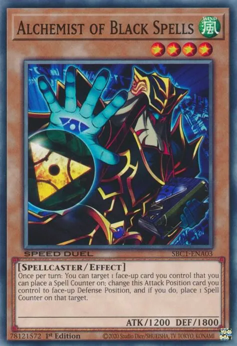 Alchemist of Black Spells — Speed Duel: Streets of Battle City — Yu-Gi-Oh!