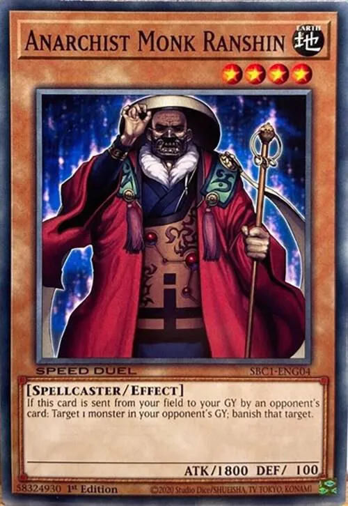Ranshin le Prêtre Arnachiste — Speed Duel: Streets of Battle City — Yu-Gi-Oh!