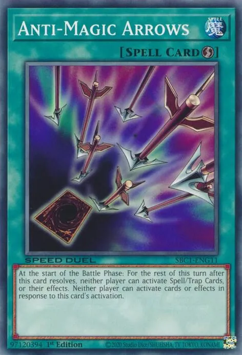 Flèches Anti-Magie — Speed Duel: Streets of Battle City — Yu-Gi-Oh!