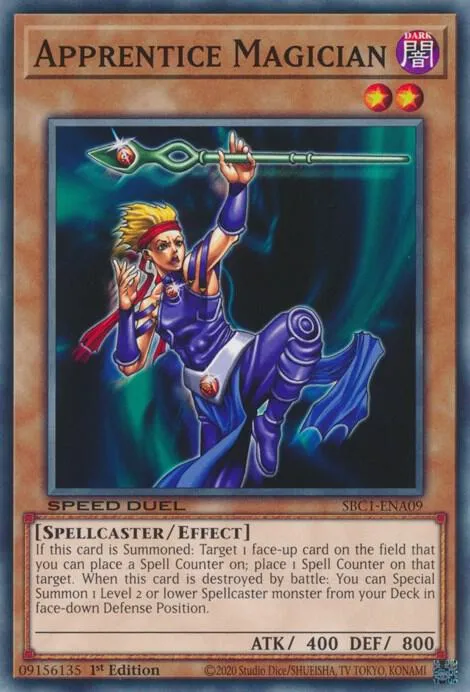 Apprentice Magician — Speed Duel: Streets of Battle City — Yu-Gi-Oh!