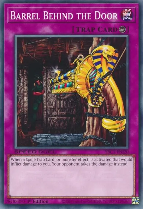 Barrel Behind the Door — Speed Duel: Streets of Battle City — Yu-Gi-Oh!