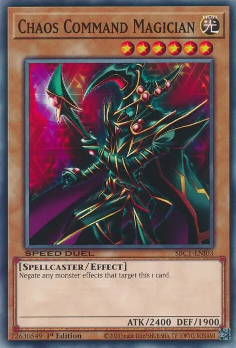 Chaos Command Magician — Speed Duel: Streets of Battle City — Yu-Gi-Oh!