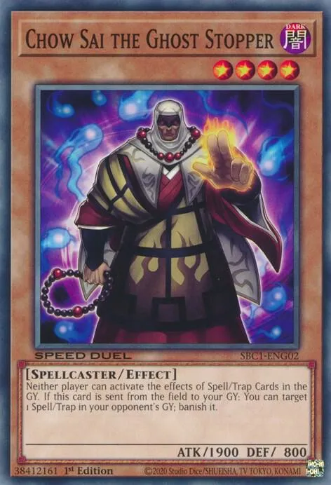 Chow Sai le Stoppeur de Fantômes — Speed Duel: Streets of Battle City — Yu-Gi-Oh!