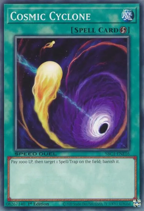 Cyclone Cosmique — Speed Duel: Streets of Battle City — Yu-Gi-Oh!
