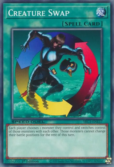 Permutation de Créature — Speed Duel: Streets of Battle City — Yu-Gi-Oh!