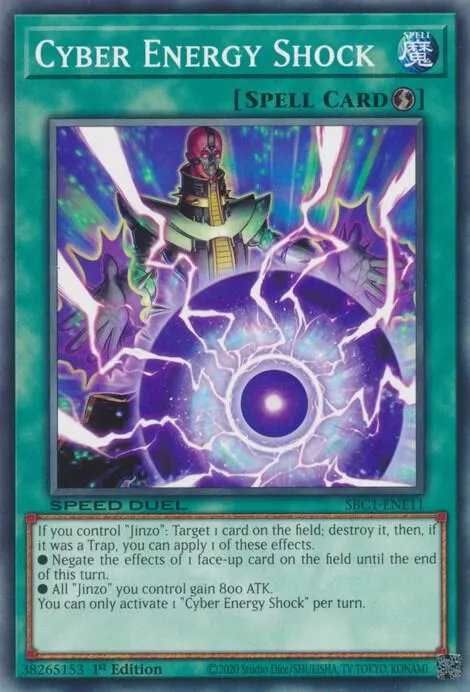 Cyber Energy Shock — Speed Duel: Streets of Battle City — Yu-Gi-Oh!