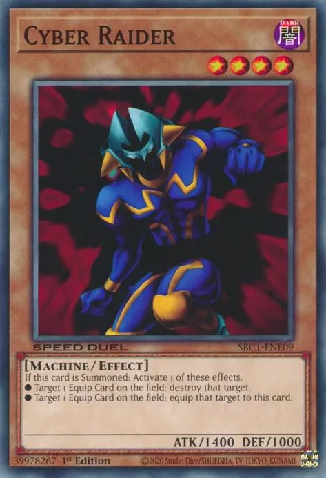 Cyber Maraudeur — Speed Duel: Streets of Battle City — Yu-Gi-Oh!