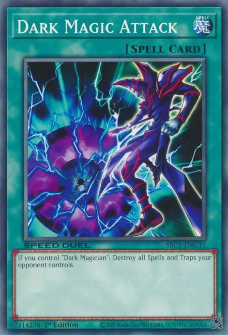 Attaque de Magie Noire — Speed Duel: Streets of Battle City — Yu-Gi-Oh!