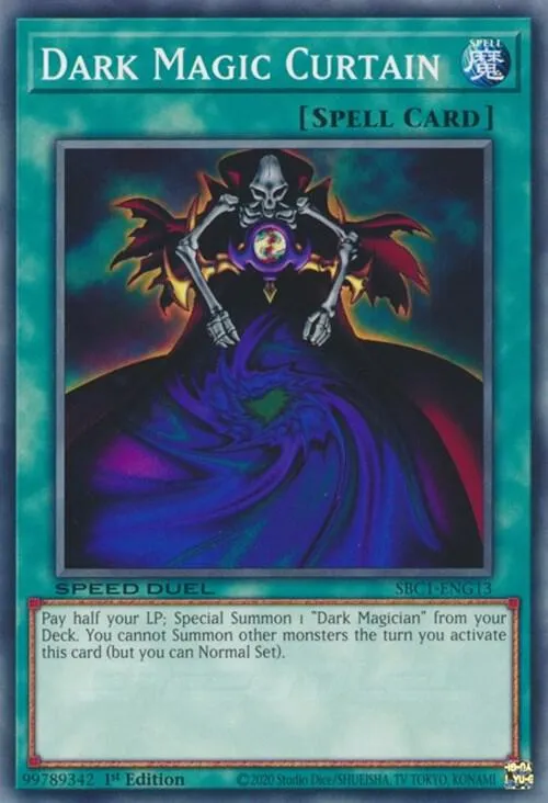 Rideau de Magie Noire — Speed Duel: Streets of Battle City — Yu-Gi-Oh!