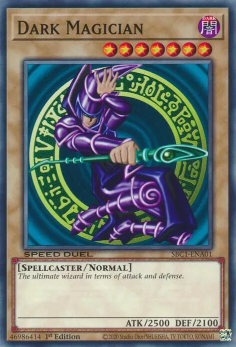 Dark Magician — Speed Duel: Streets of Battle City — Yu-Gi-Oh!