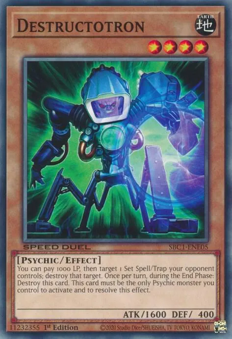 Destructotron — Speed Duel: Streets of Battle City — Yu-Gi-Oh!