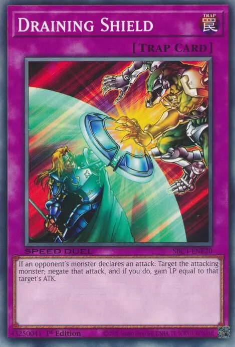 Bouclier Drainant — Speed Duel: Streets of Battle City — Yu-Gi-Oh!