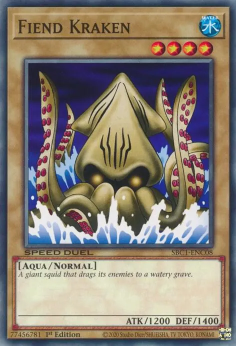Démon Kraken — Speed Duel: Streets of Battle City — Yu-Gi-Oh!