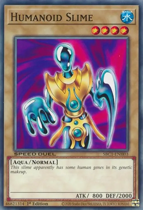Gélatine Humanoïde — Speed Duel: Streets of Battle City — Yu-Gi-Oh!