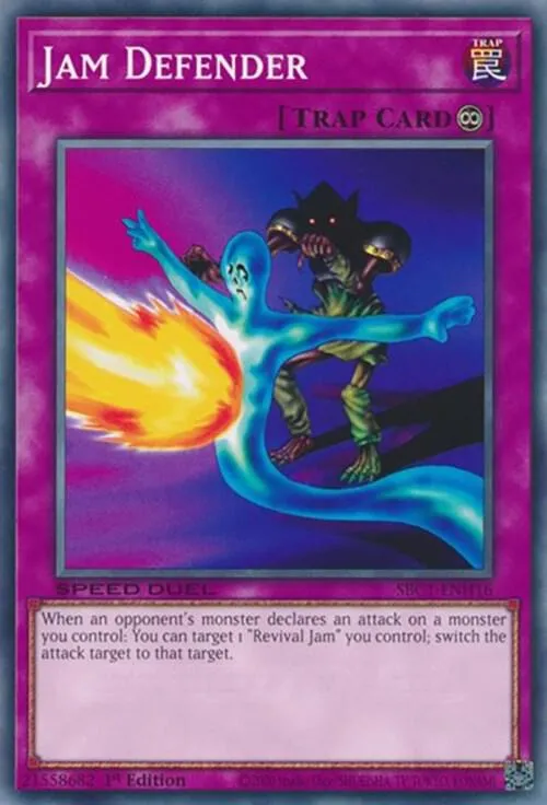 Jam Defender — Speed Duel: Streets of Battle City — Yu-Gi-Oh!