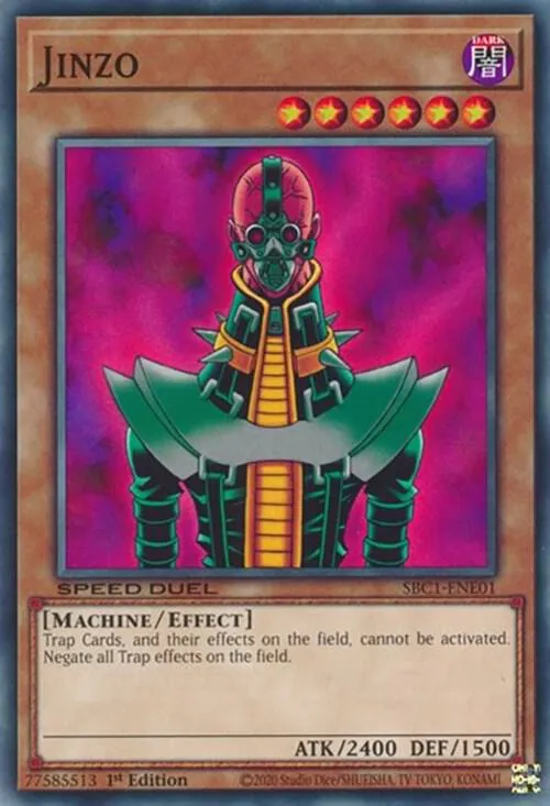 Jinzo — Speed Duel: Streets of Battle City — Yu-Gi-Oh!
