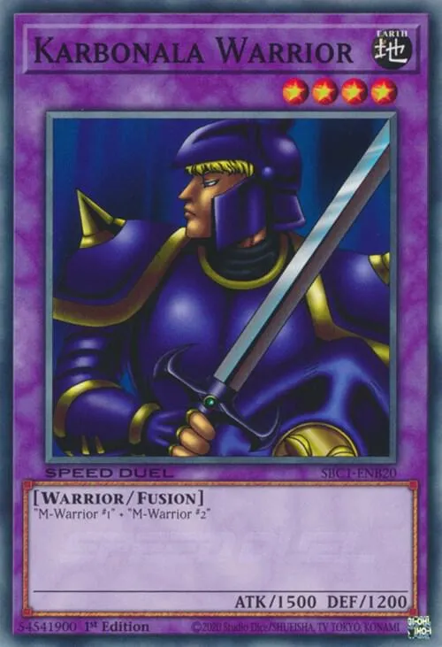Guerrier Karbonala — Speed Duel: Streets of Battle City — Yu-Gi-Oh!