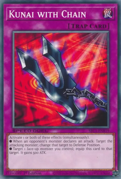 Kunai avec Chaîne — Speed Duel: Streets of Battle City — Yu-Gi-Oh!