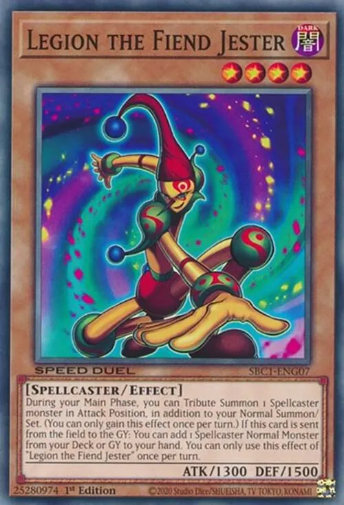 Lexion, Le Bouffon Démoniaque — Speed Duel: Streets of Battle City — Yu-Gi-Oh!