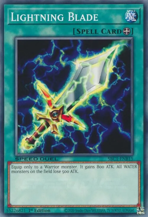 Lame Foudroyante — Speed Duel: Streets of Battle City — Yu-Gi-Oh!