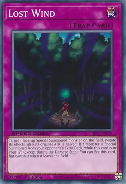Lost Wind — Speed Duel: Streets of Battle City — Yu-Gi-Oh!
