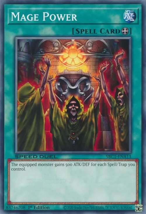 Mage Power — Speed Duel: Streets of Battle City — Yu-Gi-Oh!