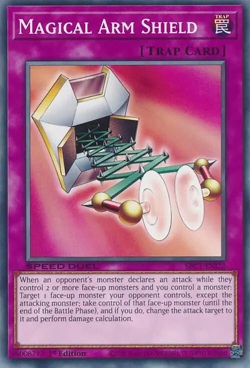 Magical Arm Shield — Speed Duel: Streets of Battle City — Yu-Gi-Oh!