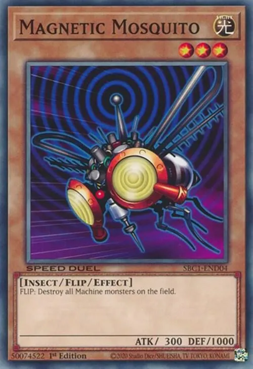 Moustique Magnétique — Speed Duel: Streets of Battle City — Yu-Gi-Oh!