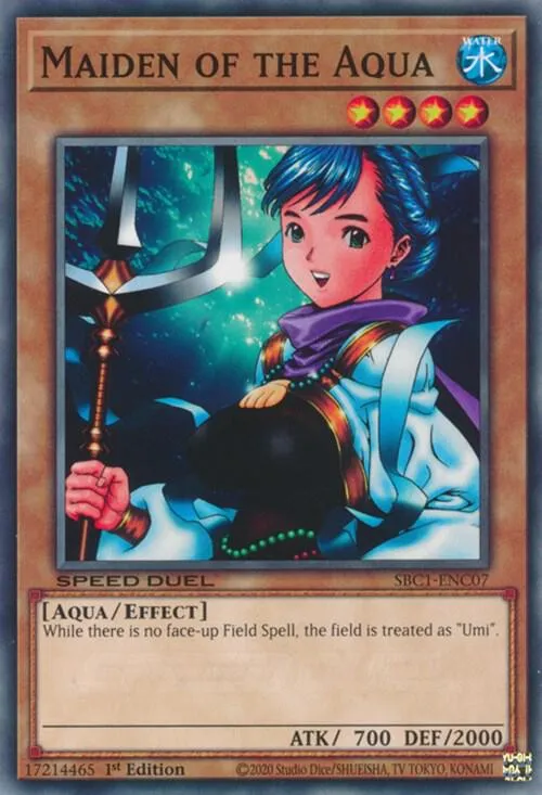 Servante de l'Aqua — Speed Duel: Streets of Battle City — Yu-Gi-Oh!