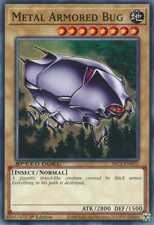 Insecte Blindé — Speed Duel: Streets of Battle City — Yu-Gi-Oh!