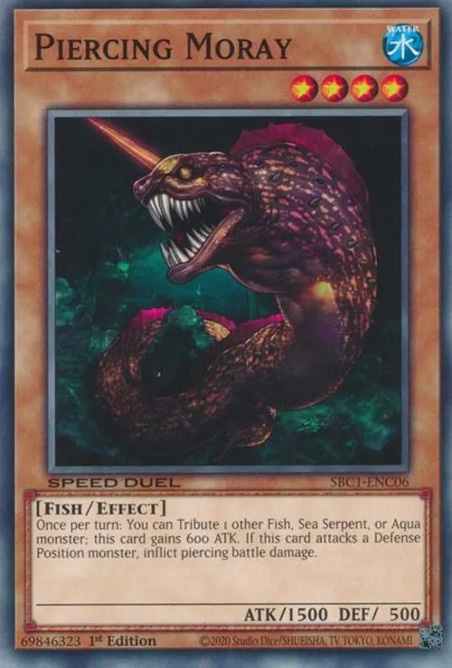 Morue Perçante — Speed Duel: Streets of Battle City — Yu-Gi-Oh!