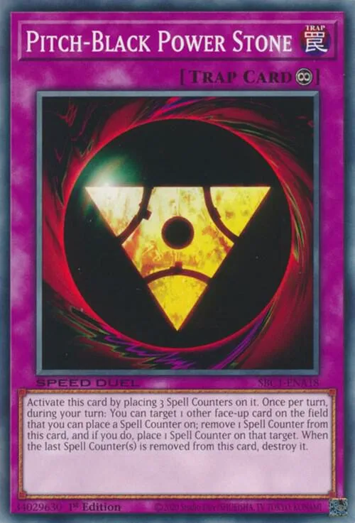 Pierre de Puissance Noirdencre — Speed Duel: Streets of Battle City — Yu-Gi-Oh!