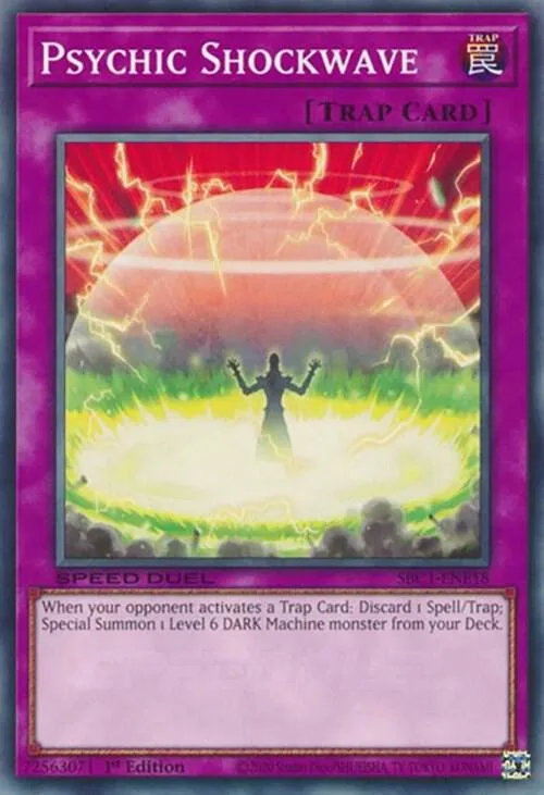Onde de Choc Psychique — Speed Duel: Streets of Battle City — Yu-Gi-Oh!