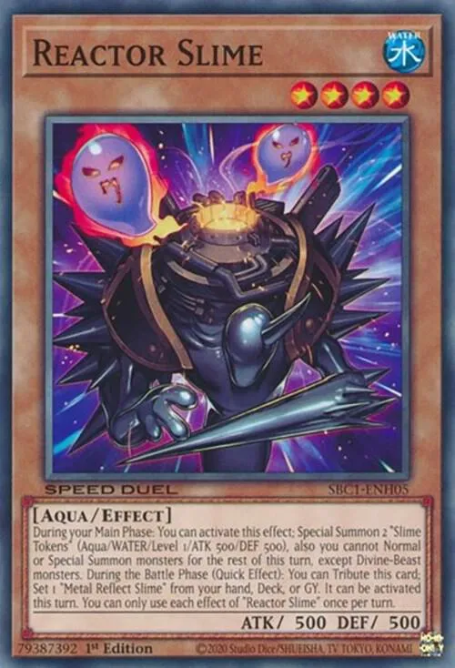 Reactor Slime — Speed Duel: Streets of Battle City — Yu-Gi-Oh!