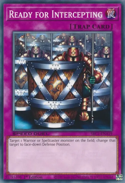 Paré à l'Interception — Speed Duel: Streets of Battle City — Yu-Gi-Oh!