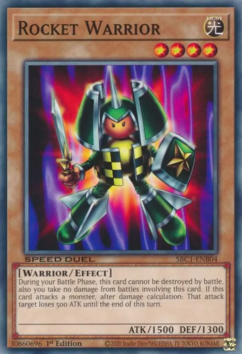 Guerrier Roquette — Speed Duel: Streets of Battle City — Yu-Gi-Oh!