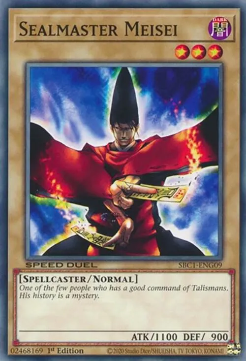 Meisei, Le Maître des Sceaux — Speed Duel: Streets of Battle City — Yu-Gi-Oh!