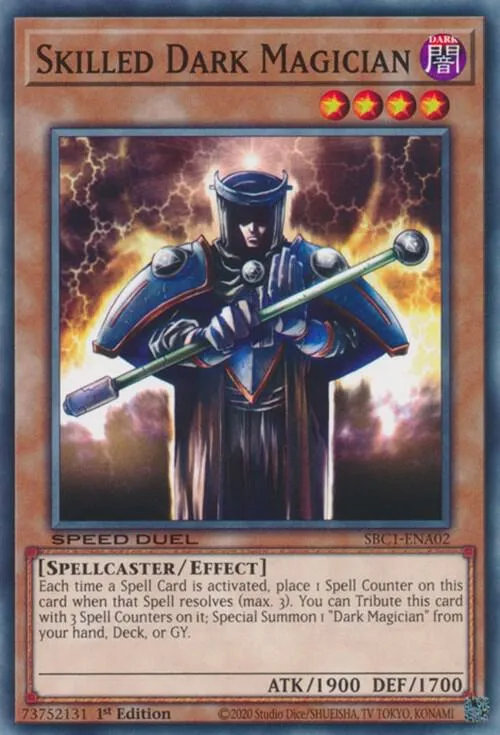 Skilled Dark Magician — Speed Duel: Streets of Battle City — Yu-Gi-Oh!