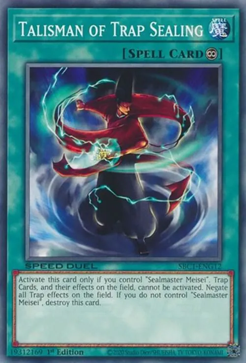 Talisman de Neutralisation de Piège — Speed Duel: Streets of Battle City — Yu-Gi-Oh!