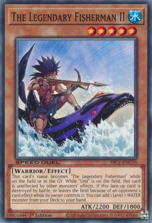 Le Pêcheur Légendaire II — Speed Duel: Streets of Battle City — Yu-Gi-Oh!