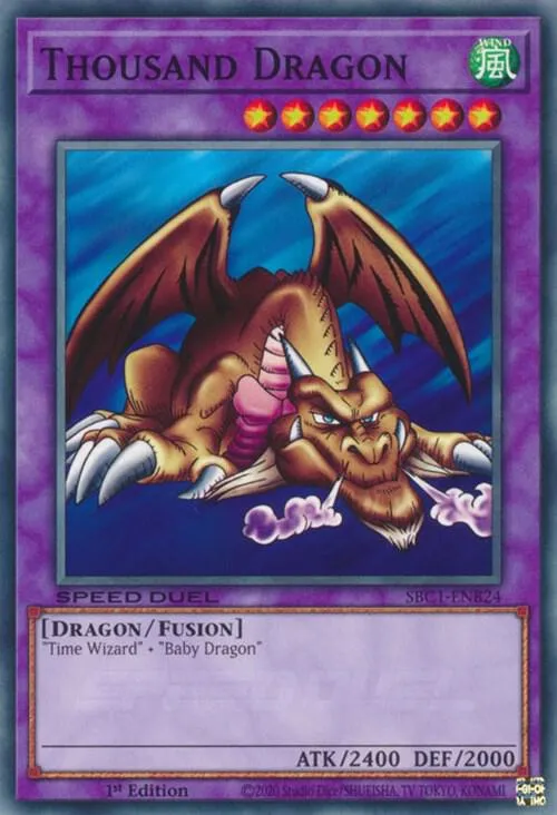 Dragon Millénaire — Speed Duel: Streets of Battle City — Yu-Gi-Oh!