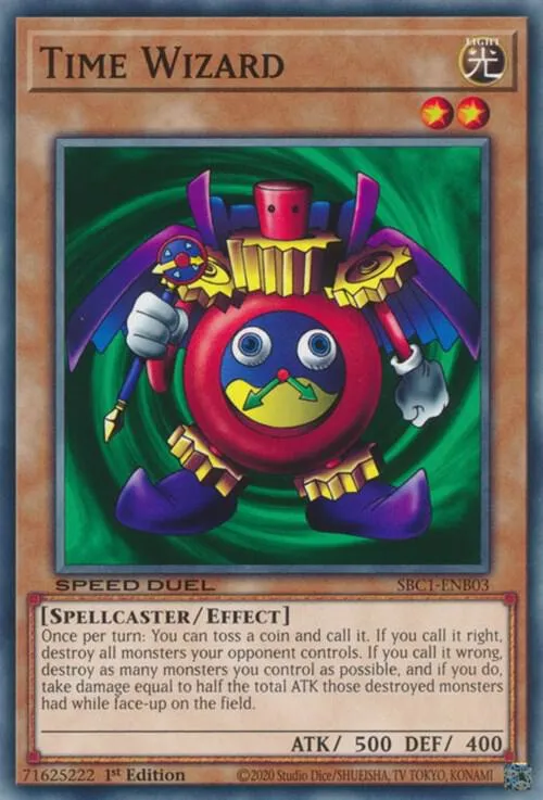 Time Wizard — Speed Duel: Streets of Battle City — Yu-Gi-Oh!