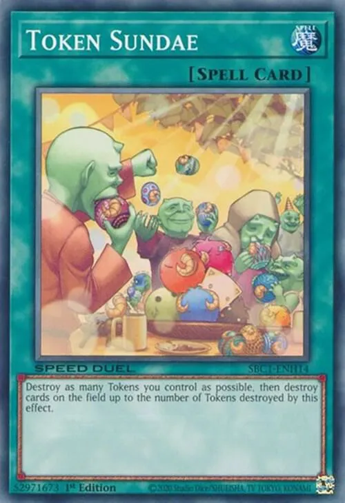 Sundae au Jeton — Speed Duel: Streets of Battle City — Yu-Gi-Oh!