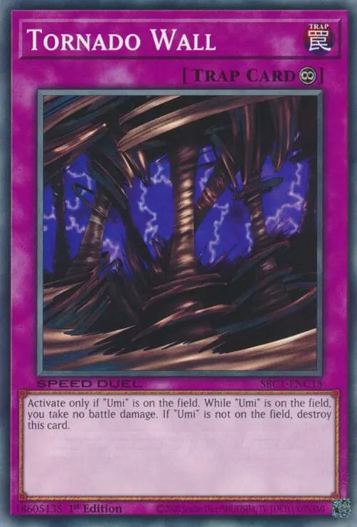 Mur Tornade — Speed Duel: Streets of Battle City — Yu-Gi-Oh!
