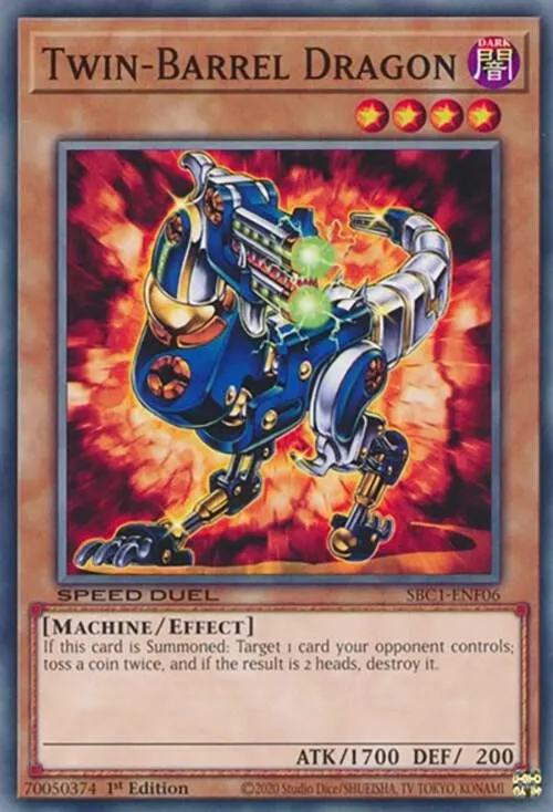 Dragon Double Barillet — Speed Duel: Streets of Battle City — Yu-Gi-Oh!