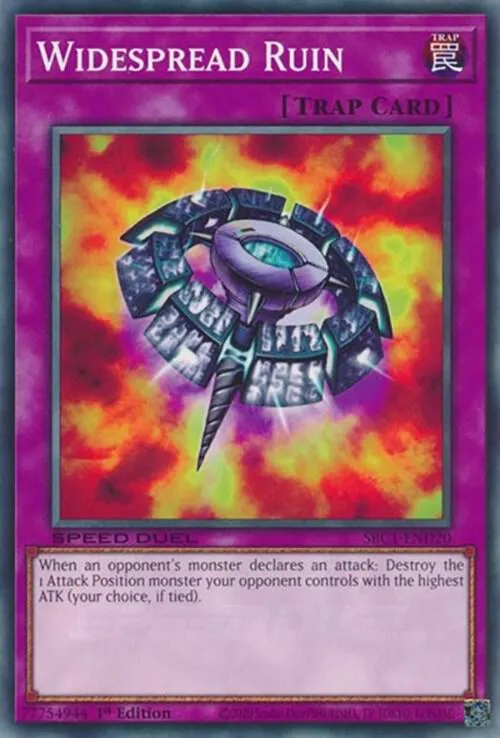Widespread Ruin — Speed Duel: Streets of Battle City — Yu-Gi-Oh!