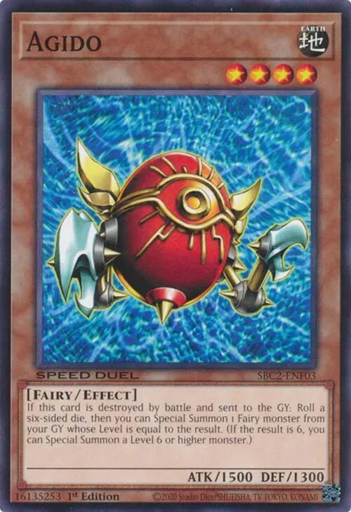 Agido — Speed Duel: Battle City Finals — Yu-Gi-Oh!