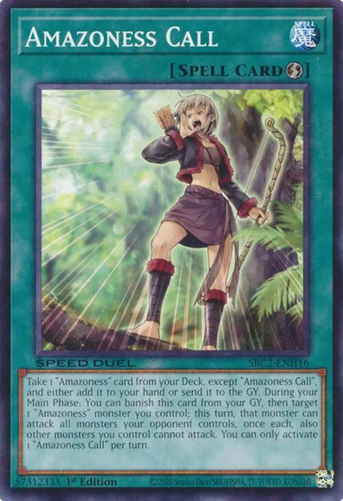 Appel Amazonesse — Speed Duel: Battle City Finals — Yu-Gi-Oh!