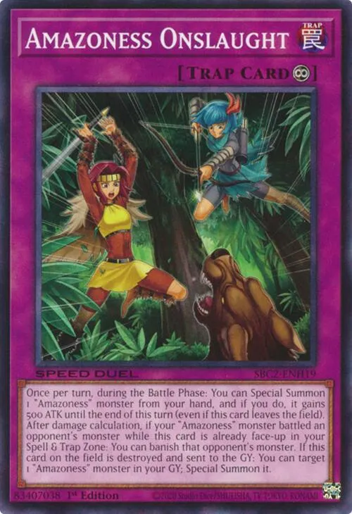 Assaut Amazonesse — Speed Duel: Battle City Finals — Yu-Gi-Oh!