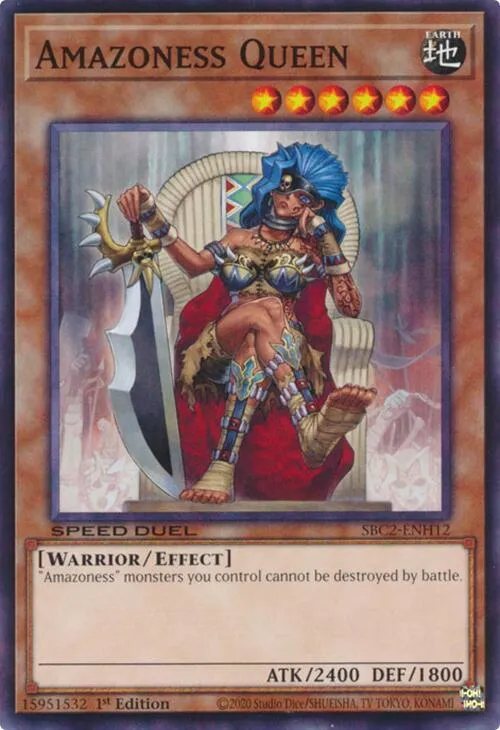 Reine Amazonesse — Speed Duel: Battle City Finals — Yu-Gi-Oh!